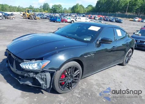 2017 Maserati Ghibli S Q4 from USA, damaged, VIN ZAM57RTS5H1249916